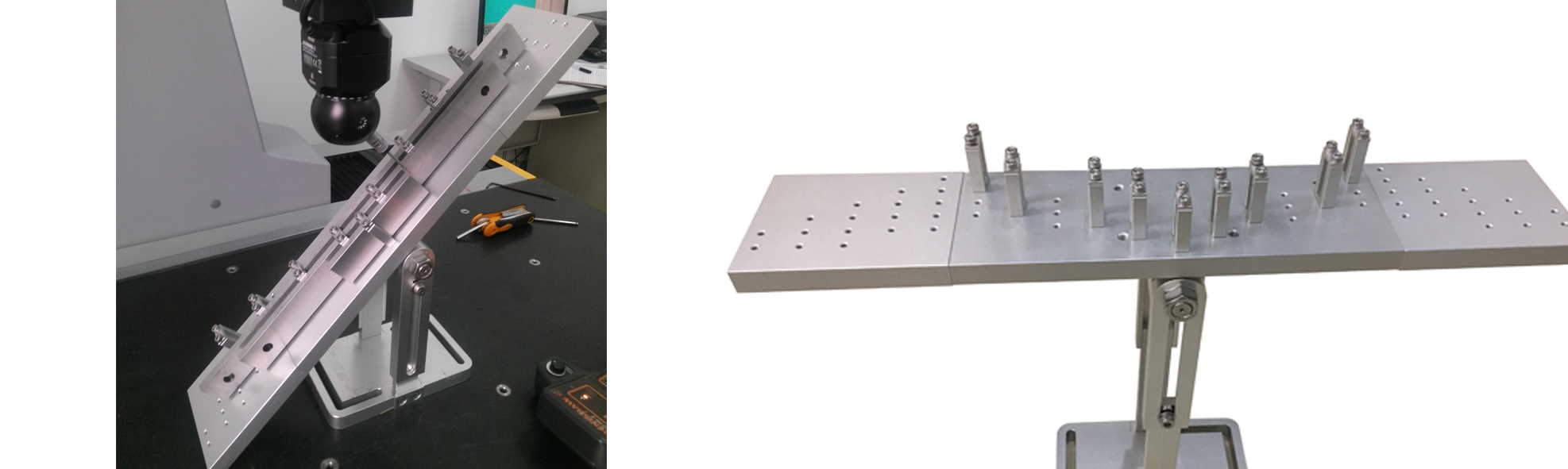 stand of gage blocks